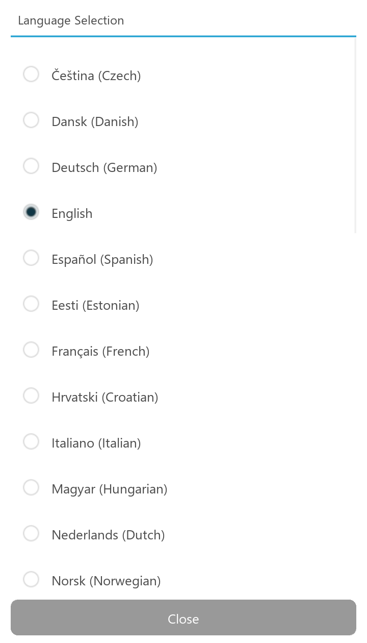 Supports 36 Languages